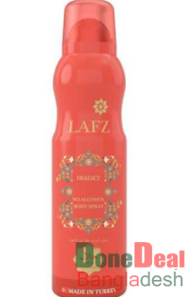 Lafz Ibadet Alcohol Free Body Spray 90gm