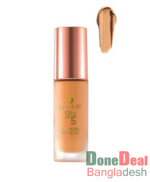 Lakmé 9 to 5 Flawless Makeup Foundation - 30 ML (Shell)