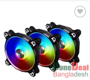 Lian Li Bora Digital 120mm RGB Cooling Fan (Black)