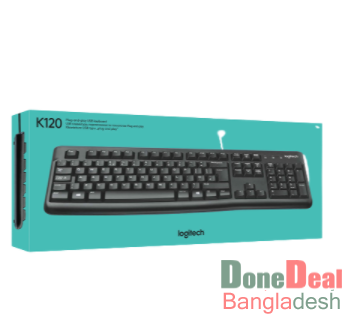 Logitech K120 Sleek Looks USB Keyboard