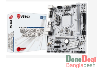 MSI H310M Gaming Archtic DDR4 8th Gen PC Mainboard