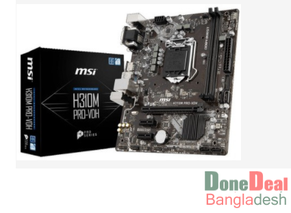 MSI H310M PRO-VDH 8th Gen Desktop PC Motherboard