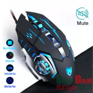 New Gaming Mouse Mause T9 DPI Adjustable Computer Optical LED Game Mice Wired USB Games Cable Silent Mouse for Professional Gamer