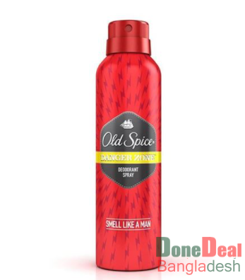 Old Spice Deodorant Spray Danger Zone for Men - 150ml (OS0004)