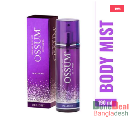 OSSUM Perfumed Body Mist (Delight) - 190ml