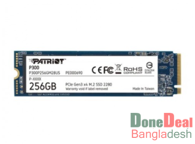 Patriot P300 M.2 PCIe Gen 3 x4 256GB SSD
