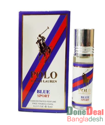 POLO BLUE SPORT Alcohol Free Attar Perfume - 6ml