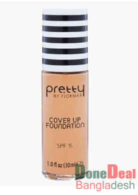 Pretty By Flormar CoverUp Foundation - 006 (Beige)