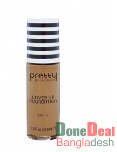 Pretty By Flormar CoverUp Foundation - 011 (Honey)