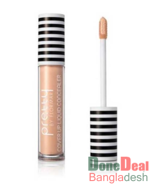 Pretty By Flormar CoverUp Liquid Concealer - 001 (Light Ivory)