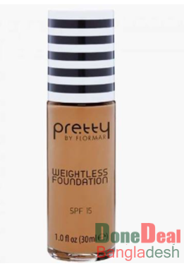 Pretty By Flormar Weightless Foundation 002 (Pink Porcelain) - 30 ML