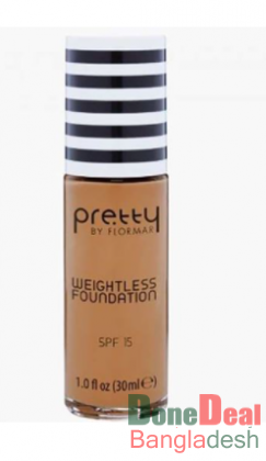 Cosmetics & Makeup - Pretty by Flormar Weightless Foundation 006 (Beige) -  30 ML