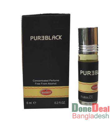PUREBLACK Alcohol Free Concentrated Attar Perfume - 6ml
