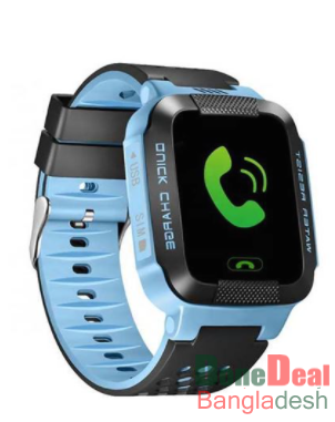 Real-Time Security Tracker Smart Watch for Kids Blue - G21