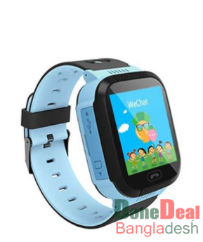 Real-Time Security Tracker Smart Watch for Kids Blue AKW05-01