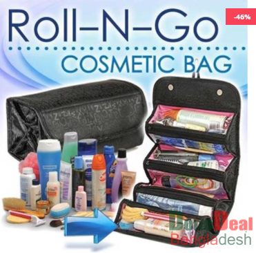 Roll and Go Cosmetic Bag