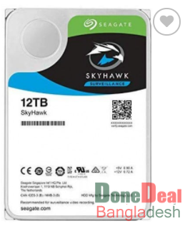 Seagate Skyhawk 12TB 3.5″ SATA Surveillance HDD (ST12000VX0008)