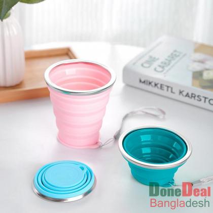 Silicone Travel Cup Folding.