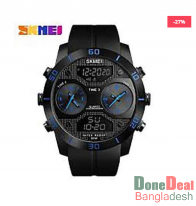 Skmei 1355BU Analog Digital Wristwatch for Men