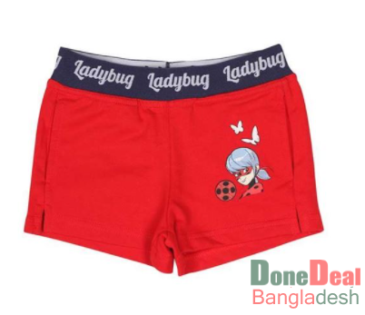 Terry Short Pant for Kids ET1161-Red