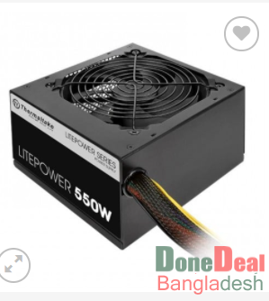 Thermaltake Litepower 550W Sleeve Cable Power Supply with 3 years warranty