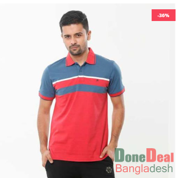 Trendz Half Sleeve Polo T-shirt for Men KR-71 10787