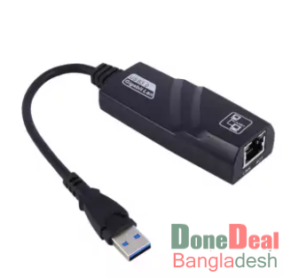 USB 3.0 Gigabit LAN to RJ45 Ethernet Adapter 10/100/1000Mbps