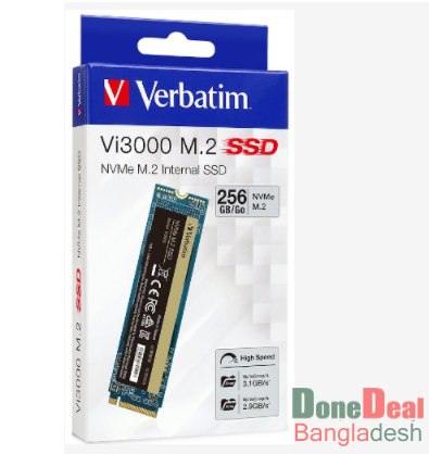 Verbatim Vi3000 NVMe M.2 256GB SSD