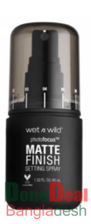 Wet n Wild Photo Focus Matte Finish Setting Spray Matte Appeal 45ml P-F5701