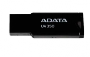 ADATA 128 GB UV350 USB 3.2 Black Metal Pen Drive