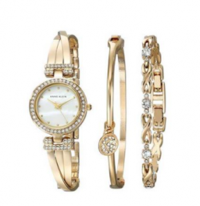 ANNE KLEIN Bangle & Bracelet Ladies Watch - AK1868GBST