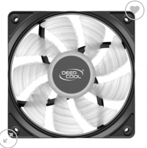 Deepcool RF 120 W White LED Casing Cooling Fan