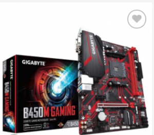 Gigabyte AMD B450M Gaming Motherboard
