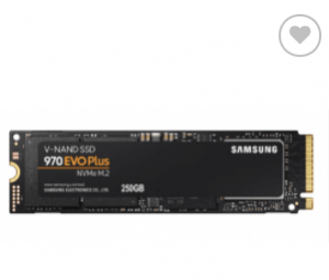 Samsung 970 EVO Plus NVMe M.2 250GB SSD