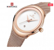 Casual Ladies Watch - NAVIFORCE NF5004_White & RoseGold