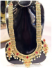 Champagne Ruby Stone Gold Plated Shita Jewelry Set (BK 02) Product Code: M-862-73049