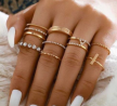 Finger Ring for Women 8 Pieces Set – S3