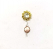 Gold Plated Stone Setting Nose Pin TR-1378