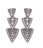 Silver Metal Long Earring for Women – HT211