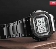 Skmei 1456BL Stainless Steel Wristwatch for Men