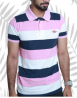Stripe Polo T-shirt for Men – M02