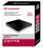 Transcend CD/DVD Writer 24x Portable Ultra-Slim TS8XDVDS-K