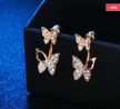 Zinc Alloy Butterfly Earring - SL12