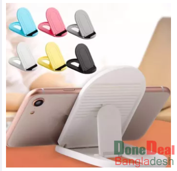 2021 Portable Mini Foldable Adjustable Plastic Mobile Stand For Desk Tablet Lazy Cell Phone Holders