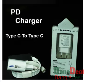 25W/ PD Type C To Type C Super Fast Power Charger with Type C Cable For GALAXY Note 10,Note 10+ S10 Plus NOTE10 PLUS S10 S10Plus 5G A70 A80 A90 Galaxy