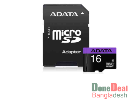 ADATA 16GB Memory Card Class 10 (microSD)