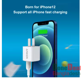 Anker 20W PD Fast Wall Charger Nano Fast Charger For IPhone 12 Compact Fast Charger US Plug