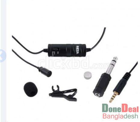 Boya BY-M1 Omnidirectional Lavalier Microphone (Original) Brand New