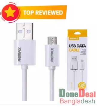 Fast Charging Micro USB Data Cable - White