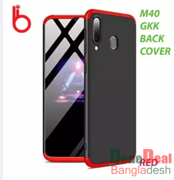 For Samsung Galaxy M40 GKK Back cover - Blue & Red